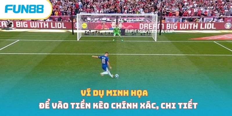 Ví dụ minh họa để vào tiền kèo chính xác, chi tiết 